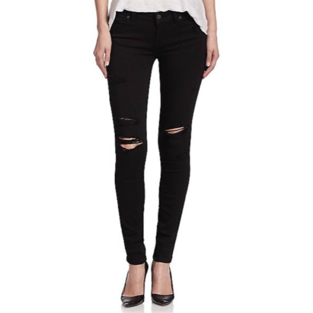 Paige Verdugo Ultra Skinny Jean in Black